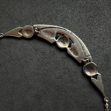 Load image into Gallery viewer, Art Deco Collier Kette 800 Silber Markasit alt c. 1920
