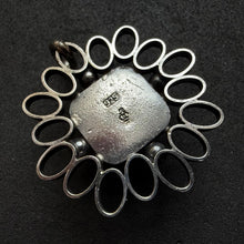 Load image into Gallery viewer, Vintage Modernismus Anhänger Sterling Silber 925 Adolf Regelmann Rosenquarz