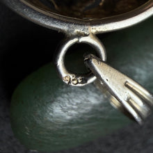 Load image into Gallery viewer, Jugendstil Anhänger 935 Silber Citrin gelb alt antik c. 1920