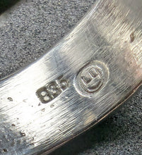 Load image into Gallery viewer, Vintage ring Monika & Burkhard Oly modernism brutalism 835 silver RG 50