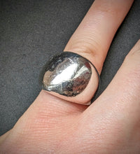 Lade das Bild in den Galerie-Viewer, Massiver Designer Ring RELO Sterlingsilber 925 modern vintage RG 50