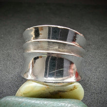 Lade das Bild in den Galerie-Viewer, Moderner Designer Ring Sterling Silber 925 RG 61