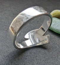 Lade das Bild in den Galerie-Viewer, Moderner Designer Ring Sterling Silber 925 Opal RG 58