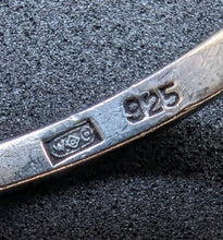 Lade das Bild in den Galerie-Viewer, Art Deco Jugendstil Ring Silber 925 Designer Turmalin