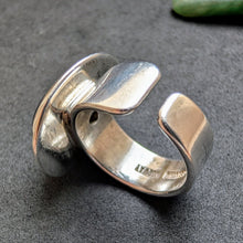 Lade das Bild in den Galerie-Viewer, Aanund Havstad Norway vintage Designer Ring Sterling Silber 925 alt RG 55 S