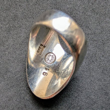 Lade das Bild in den Galerie-Viewer, Vintage Georg Jensen Denmark Nr. 91 Designer Ring Sterling Silber 925 RG 52 S