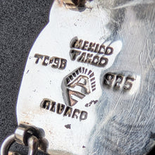 Load image into Gallery viewer, Turquoise Necklace Inlay Work Hand Alvaro Taxco Mexico 925 Sterling Silver S