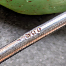 Load image into Gallery viewer, Art Deco brooch 800 silver amethyst old c. 1930 S