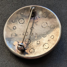 Lade das Bild in den Galerie-Viewer, Vintage Designer Brosche 835 Silber Amethyst Midcentury alt c. 1950 S