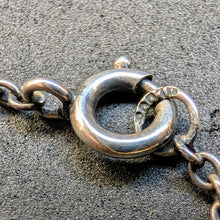 Lade das Bild in den Galerie-Viewer, Jugendstil Collier Türkis Gemme 800 Silber mit Kette alt antik c. 1900