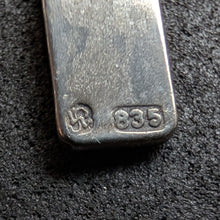 Lade das Bild in den Galerie-Viewer, Vintage Granat Armband 835 Silber Tracht rot alt