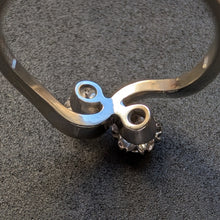 Load image into Gallery viewer, Vintage Toi et Moi ring 14k 585 gold diamond brilliant 0.30 carat Vienna RG 58/59 S