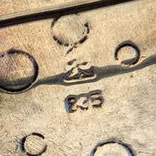 Lade das Bild in den Galerie-Viewer, Vintage Designer Brosche 835 Silber Amethyst Midcentury alt c. 1950 S