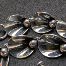 Lade das Bild in den Galerie-Viewer, Vintage Designer Collier Niels Erik NE From Denmark Sterling Silber 925 alt S