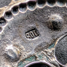 Lade das Bild in den Galerie-Viewer, Jugendstil Designer Anhänger 800 Silber Amethyst Handarbeit alt antik c. 1910 S