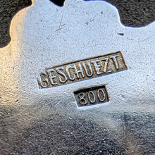 Lade das Bild in den Galerie-Viewer, Jugendstil Emaille Anhänger 800 Silber Geschützt Fliegender Holländer antik S