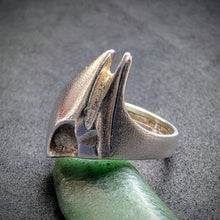 Lade das Bild in den Galerie-Viewer, Vintage Lapponia Ring 925 Silber Björn Weckström alt U8 1997 RG 53 S