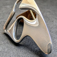 Lade das Bild in den Galerie-Viewer, Vintage Brosche Georg Jensen 325 Henning Koppel Sterling Silber 925 Denmark S