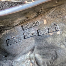 Lade das Bild in den Galerie-Viewer, Vintage Anhänger 830 Silber Jorma Laine für Kultateollisuus Ky T7 1972 S