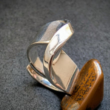 Lade das Bild in den Galerie-Viewer, Vintage Alton Designer Ring Sterling Silber 925 Schweden C10 1977 RG 53/54 S