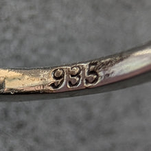 Lade das Bild in den Galerie-Viewer, Jugendstil Art Deco Ring 935 Silber Rosenquarz rosa alt antik c. 1920 RG 56 S