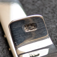 Lade das Bild in den Galerie-Viewer, Vintage Krawattennadel Krawattenklammer Sterling Silber 925 Löwe vergoldet