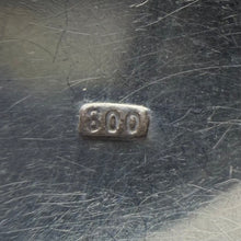Load image into Gallery viewer, Jugendstil Anhänger 800 Silber Perlmutt Markasit alt antik c. 1920
