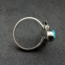 Load image into Gallery viewer, Vintage Navajo Ring Sterling Silber 925 Türkis RG 55/56
