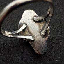 Load image into Gallery viewer, Vintage Navajo Ring Sterling Silber 925 Türkis RG 55/56
