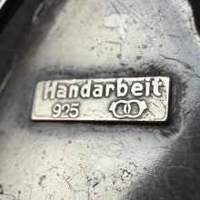 Load image into Gallery viewer, Vintage Anhänger Sterling Silber 925 Adolf Regelmann Bernstein
