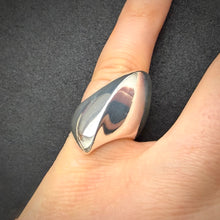 Load image into Gallery viewer, Vintage Georg Jensen Denmark Nr. 91 Designer Ring Sterling Silber 925 RG 52/53 S
