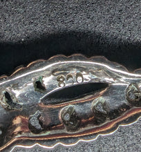Load image into Gallery viewer, Antique Art Nouveau Art Deco necklace 800 silver citrine marcasite old approx. 1920
