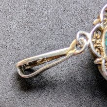Lade das Bild in den Galerie-Viewer, Jugendstil Anhänger 835 Silber alt antik c. 1920 S
