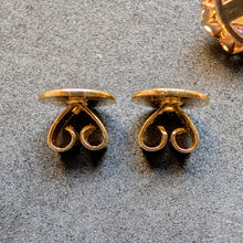 Load image into Gallery viewer, Cluster earrings ear studs 585 gold diamonds c. 2.5 ct pearls antique c. 1900 S
