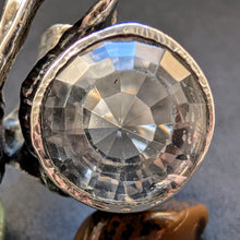 Lade das Bild in den Galerie-Viewer, Vintage Ring Monika &amp; Burkhard Oly 835 Silber Bergkristall Modernismus RG 58 S
