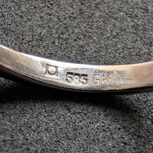 Lade das Bild in den Galerie-Viewer, Entourage Ring 585 Gold pink lila rot Saphir 0,75 Ct Diamant 0,56 Ct RG 63/64 S
