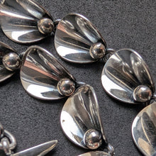 Lade das Bild in den Galerie-Viewer, Vintage Designer Collier Niels Erik NE From Denmark Sterling Silber 925 alt S
