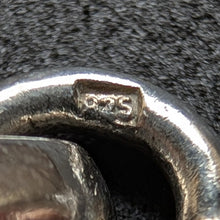 Lade das Bild in den Galerie-Viewer, Vintage Anhänger Bernstein Sterling Silber 925 floral Handarbeit
