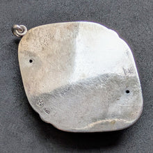 Lade das Bild in den Galerie-Viewer, Jugendstil Anhänger 800 Silber Kohm &amp; Haller Amethyst floral alt antik c. 1920 S
