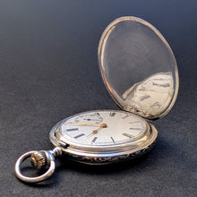 Load image into Gallery viewer, Geschenk Taschenuhr Kaiser Franz Joseph I. Österreich Silber Gold antik 1900 S

