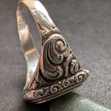 Lade das Bild in den Galerie-Viewer, Jugendstil Monogramm Ring 800 Silber SG GS alt antik c. 1920 RG 69/70
