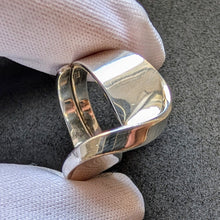 Lade das Bild in den Galerie-Viewer, Vintage Alton Designer Ring Sterling Silber 925 Schweden C10 1977 RG 53/54 S
