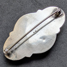 Lade das Bild in den Galerie-Viewer, Jugendstil Brosche 800 Silber Karneol alt antik c. 1920 S
