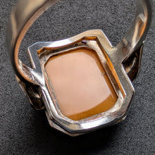 Load image into Gallery viewer, Art Deco Ring 835 Silber Butterscotch Bernstein alt c. 1920 RG 58 S
