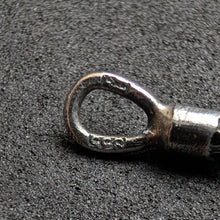 Lade das Bild in den Galerie-Viewer, Vintage Designer Collier 835 Silber Gustav Hauber Midcentury alt c. 1950 S
