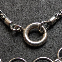 Lade das Bild in den Galerie-Viewer, Vintage Designer Collier 835 Silber Gustav Hauber Midcentury alt c. 1950 S
