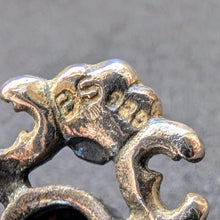 Load image into Gallery viewer, Tracht Ohrringe Ohrclips 925 Silber Granat BS Bartel &amp; Sohn S
