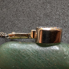 Lade das Bild in den Galerie-Viewer, Art Deco Herz Collier 18k 750 Gold Platin Diamant Kette alt c. 1920 S
